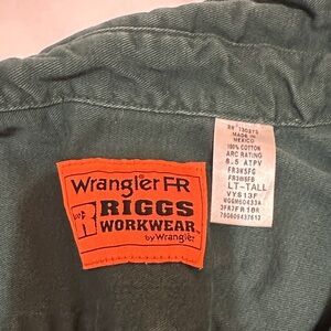 Wrangler FR Riggs Workwear Shirt in Teal
